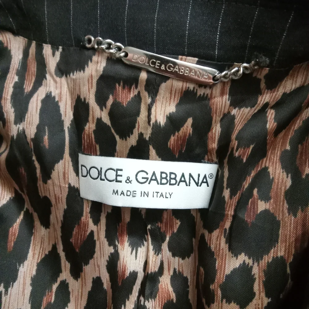 RARE size 46 US 10 Dolce & Gabbana Blazer with Floral Applique - Picture 12 of 16